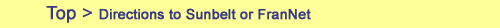Directions to Sunbelt business brokers and Franet franchise sellers in New Jersey.