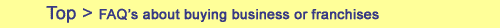 FAQ about buying a small business in new jersey or a NJ franchise.